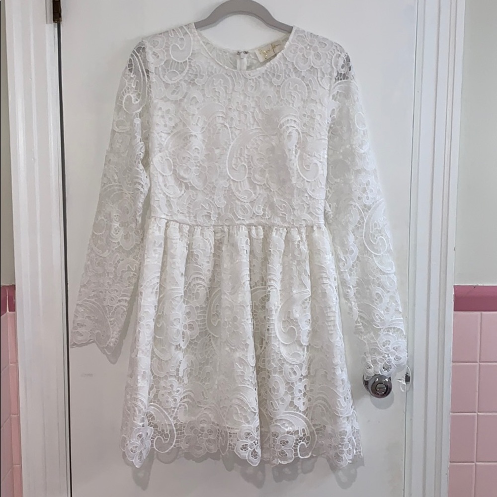 Yumi Kim White Lace Dress - Picture 14 of 16